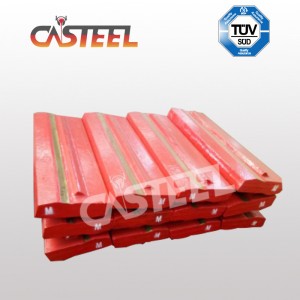 Rubber Master RM50, RM60, RM80, RM120 Schlagkrusher Bars, Schlagstangen Hohe Chrom, Mattensit und Keramikeinsätze