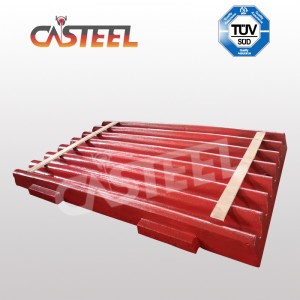 Shanghai Longyang Jaw Crusher Parts PE800 * 1060 Backenplatten, Seitenplatten